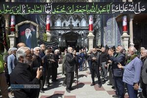 عزاداری هیئات مذهبی قم در روز شهادت حضرت امام صادق (ع)