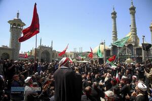 عزاداری هیئات مذهبی قم در روز شهادت حضرت امام صادق (ع)