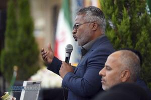 نشست خبری خانواده‌های معظم شهدای دانش‌آموزان مدرسه شجره طیبه میناب،