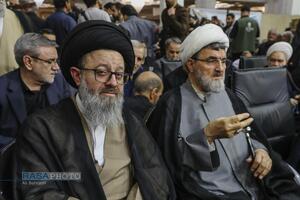 مراسم بزرگداشت چهلم شهیدان لاریجانی