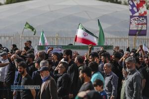تشییع بسیجی شهید محسن گرایی