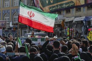 تشییع بسیجی شهید محسن گرایی