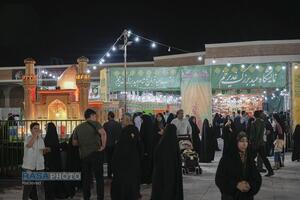 نمایشگاه «غدیر» در حرم بانوی کرامت