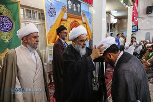جشن عمامه‌گذاری طلاب در روز عید غدیر