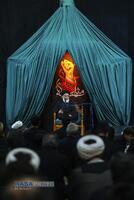عزاداری شب سوم محرم در هیئت ثارالله قم