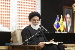حرم بانوی کرامت در سوگ سه ساله کربلا