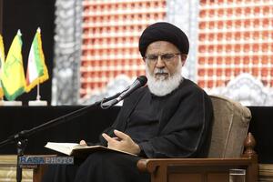 حرم بانوی کرامت در سوگ سه ساله کربلا