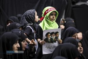 دومین شب مراسم عزاداری حضرت اباعبدالله الحسین (ع) از طرف رهبر انقلاب