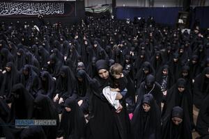 آخرین شب مراسم عزاداری حضرت اباعبدالله الحسین (ع) در جوار محل شهادت امام شهید