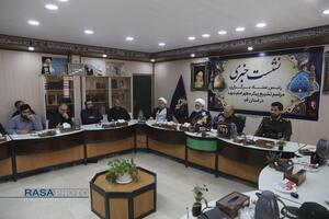 نشست خبری رئیس ستاد برگزاری مراسم تشییع امام شهید در استان قم