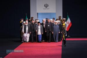 مراسم ادای احترام به پیکر مطهر رهبر شهید انقلاب اسلامی
