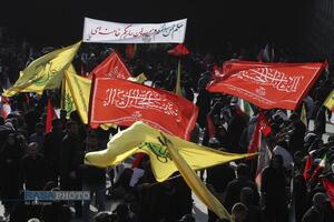 تشییع تاریخی رهبر شهید انقلاب در تهران