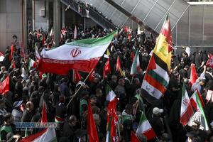 تشییع تاریخی رهبر شهید انقلاب در تهران
