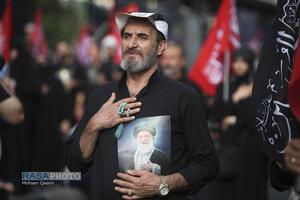 تشییع تاریخی رهبر شهید انقلاب در تهران -۲