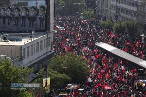 تشییع تاریخی رهبر شهید انقلاب در تهران -۲