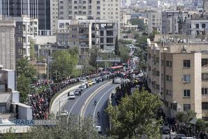 تشییع تاریخی رهبر شهید انقلاب در تهران -۲