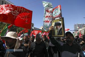 قیام خراسان در تشییع میلیونی رهبر شهید انقلاب اسلامی