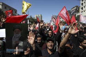 قیام خراسان در تشییع میلیونی رهبر شهید انقلاب اسلامی
