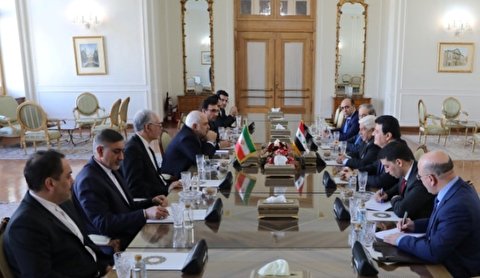 ایران اور شام کے وزرائے خارجہ کی ملاقات میں خطی ممالک کے درمیان تعاون اور ہم آہنگی کی ضرورت پر زور