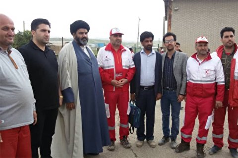 مجلس وحدت مسلمین کے سیکرٹری امور خارجہ ایران کے سیلاب متاثرہ علاقوں میں