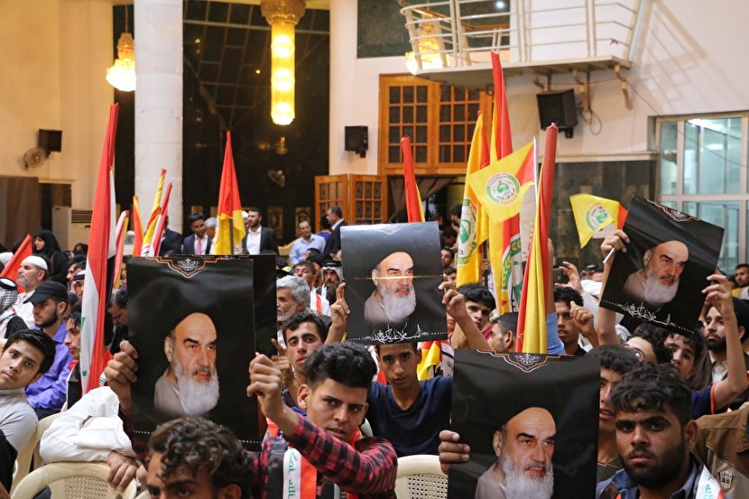 امام خمینی رہ کے برسی کی مناسبت سے نجف اشرف میں تقریب