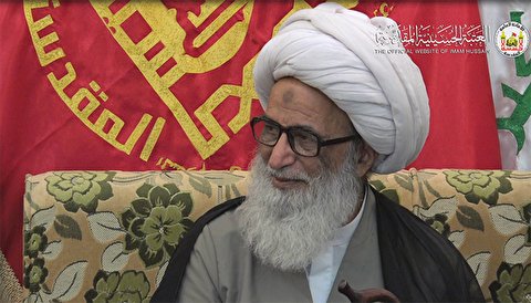 زیارت اربعین کے ایرانی ذمہ داروں کی آیت الله بشیر نجفی سے ملاقات