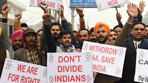 یورپی پارلیمان نے سی اے اے کو تفریق آمیز اور خطرناک جانتے ہوئے اس کی مخالفت میں بل پاس کی