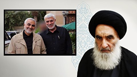 آیت اللہ سیستانی کی قاسم سلیمانی اور ابو مہدی مہندس پر امریکی حملے کی مذمت