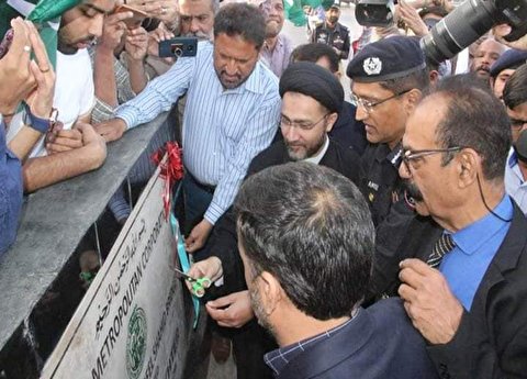 کراچی میں فلائی اوور میجر عدیل شاہد شہید کے نام سے منسوب/ علامہ شہنشاہ نقوی نے کیا افتتاح